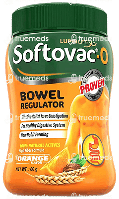 Softovac O Orange Flavor Powder 80gm