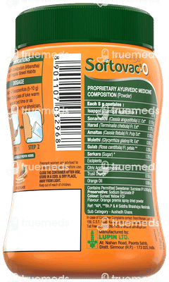 Softovac O Orange Flavor Powder 80gm