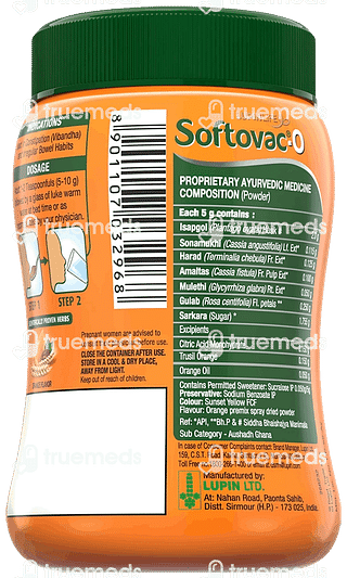 Softovac O Orange Flavor Powder 80gm