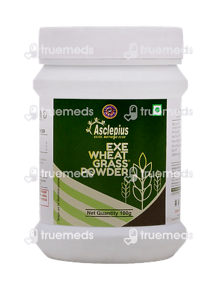 Asclepius Exe Wheat Grass Powder 100 Gm