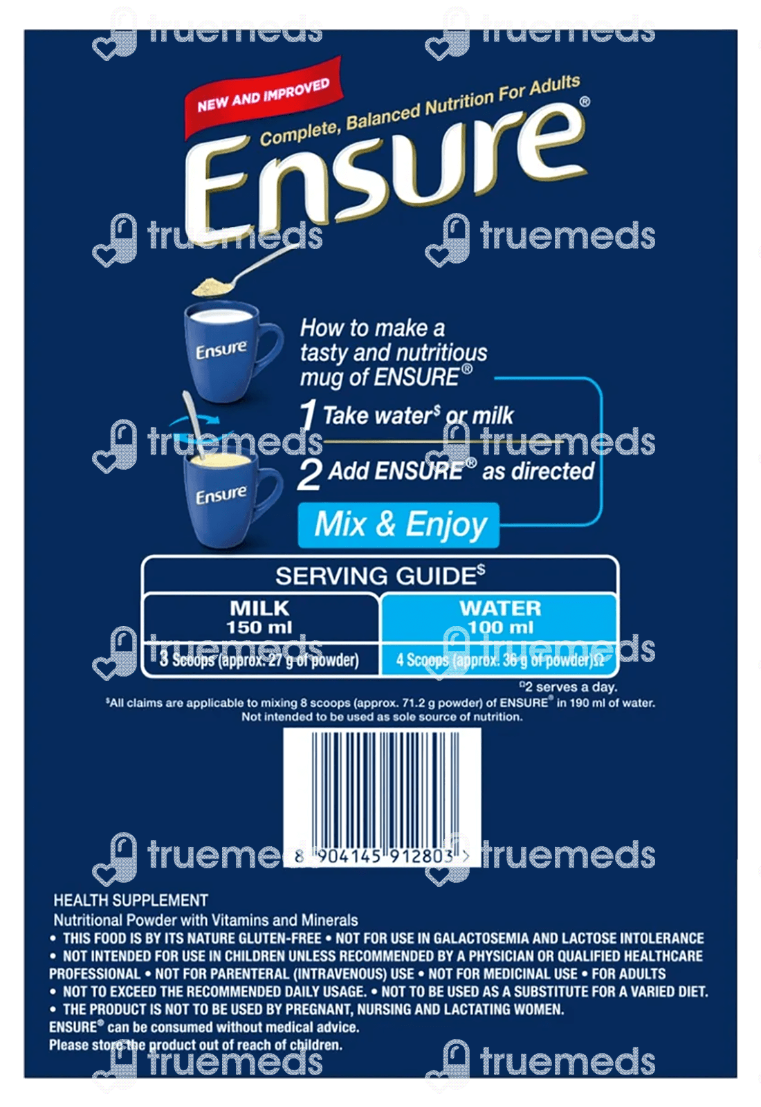 Ensure Vanilla Powder 2 Kg Uses, Side Effects, Dosage, Price Truemeds