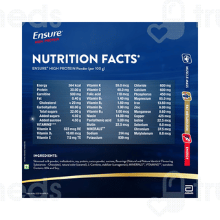 Ensure High Protein Chocolate Flavour Powder 400gm