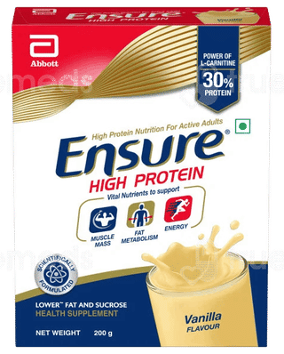 Ensure High Protein Vanilla Flavour Powder 200Gm