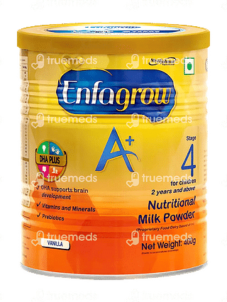 Enfagrow A+ Stage 4 Vanilla Nutritional Milk Powder 400gm