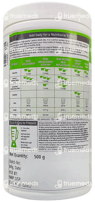 Herbalife Nutrition Shakemate Powder 500 GM