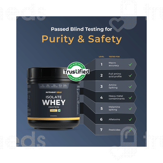Nutrabay Pure Isolate Unflavoured Whey Protein 500gm