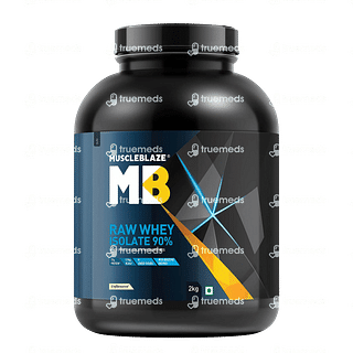 Muscleblaze Raw Whey Protein Isolate 90 % Powder 2 Kg