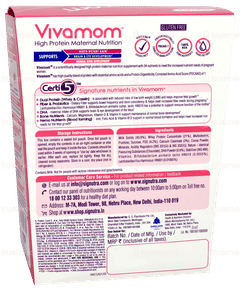 Vivamom Chocolate Flavour Refill Powder 200gm