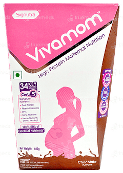 VIVAMOM CHOCOLATE FLAVOUR POWDER 400GM