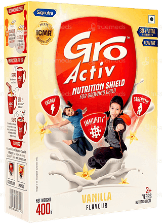 Groactiv Vanilla Flavour Powder 400 GM