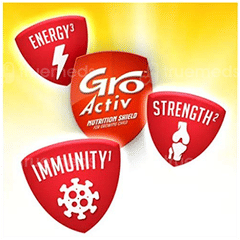 Groactiv Nutrition Shield For Growing Child 2+ Years Vanilla Flavour Refill Powder 400gm