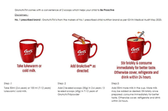 Groactiv Nutrition Shield For Growing Child 2+ Years Vanilla Flavour Refill Powder 400gm