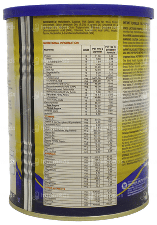 Lactodex Premium 1 Upto 6 Months Powder 400Gm