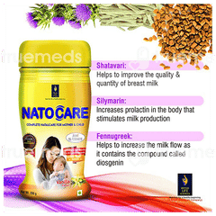 Natocare Vanilla Flavour Powder 200gm