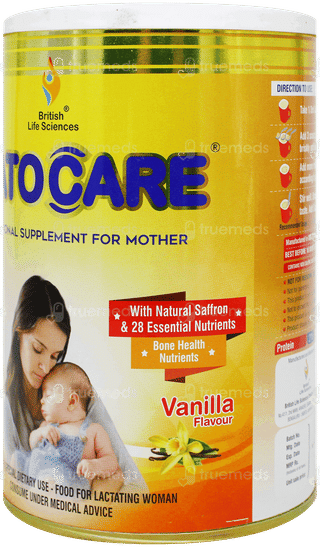 Natocare Vanilla Flavour Powder 200Gm