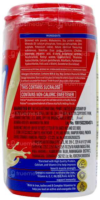 Protinex Creamy Vanilla Flavour Zero Added Sugar Powder 400gm