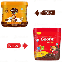 Geofit Smart Kids Chocolate Flavour Powder 250gm