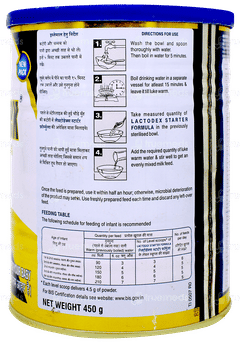 Lactodex 1 Starter Formula Upto 6 Months Powder 450gm