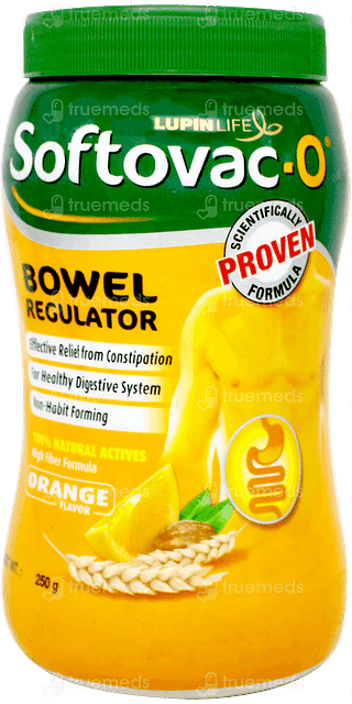 Softovac O Orange Flavor Powder 250gm
