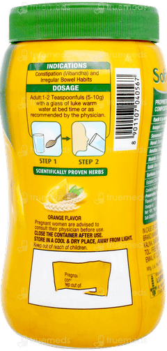 Softovac O Orange Flavor Powder 250gm Softovac O Orange Flavor Powder 250gm