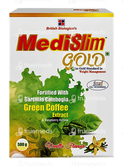 Medislim Gold Vanilla Flavour Powder 500gm