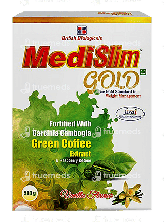 Medislim Gold Vanilla Flavour Powder 500 GM