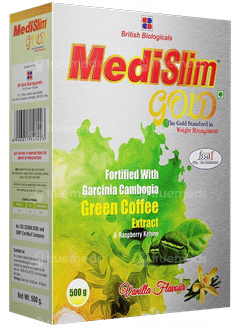 Medislim Gold Vanilla Flavour Powder 500Gm Medislim Gold Vanilla Flavour Powder 500Gm