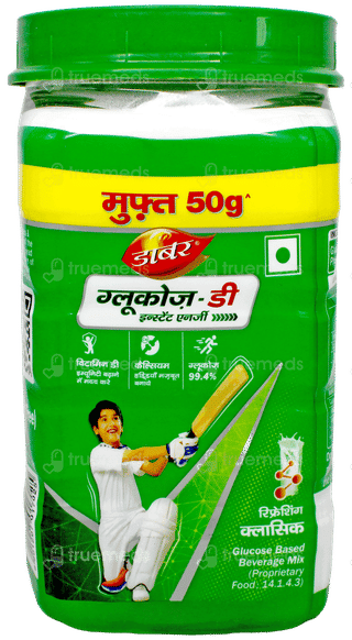 Dabur Glucose D Instant Energy 450Gm With 50Gm Free