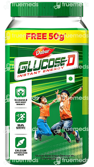 Dabur Glucose D Instant Energy 50 GM Free With 450 GM