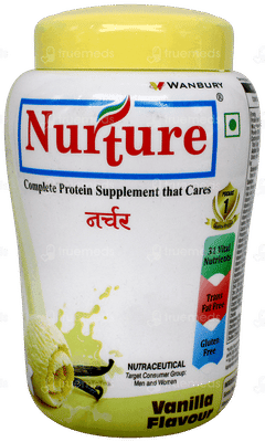 Nurture Vanilla Flavour Powder 200Gm