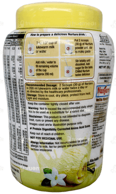 Nurture Vanilla Flavour Powder 200Gm