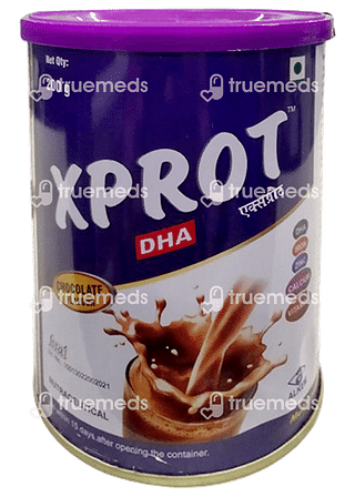 Xprot Dha Chocolate Flavour Powder 200 GM