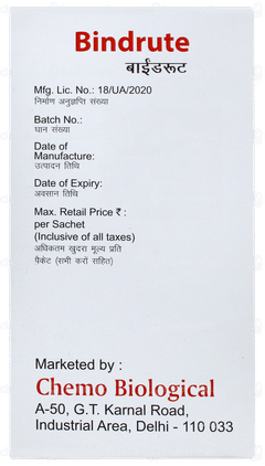 Bindrute Sachet 15.3gm Bindrute Sachet 15.3gm