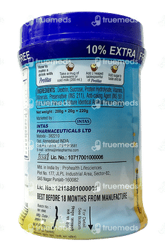 Protitas Vanilla Flavour Protein Powder 220gm