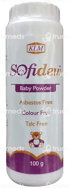 Sofidew Baby Powder 100gm Sofidew Baby Powder 100gm