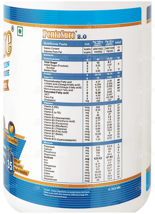 Pentasure 2.0 High Protein Vanilla Flavour Powder 1000gm