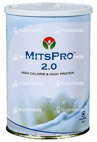 Mits Pro 2.0 Icecream Vanilla Flavour Powder 400 GM