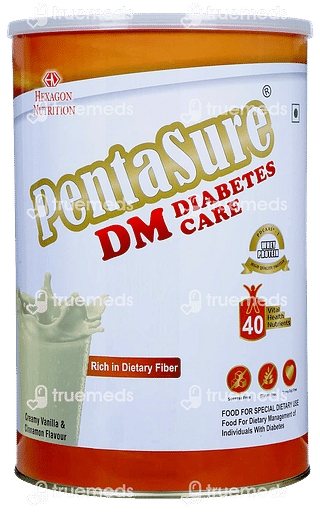 Pentasure Dm Diabetes Care Creamy Vanilla And Cinnamon Powder 1000 GM