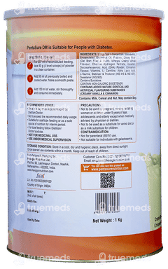 Pentasure Dm Diabetes Care Creamy Vanilla & Cinnamon Flavour Sucrose Free Powder 1kg