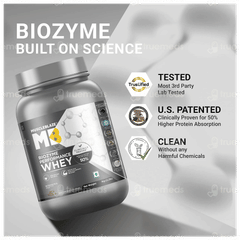 Muscleblaze Mb Biozyme Performance Whey Rich Chocolate Flavour Protein Powder 1Kg