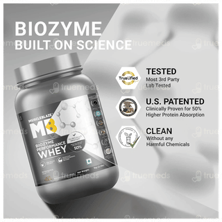 Muscleblaze Mb Biozyme Performance Whey Rich Chocolate Flavour Protein Powder 1Kg