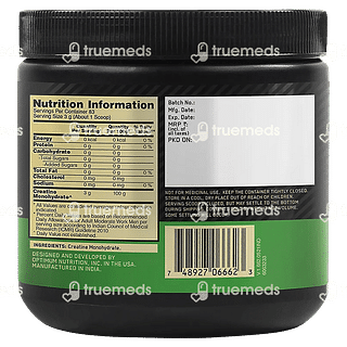 Optimum Nutrition Micronised Creatine Powder 250 GM