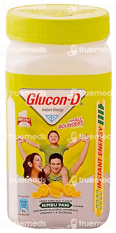 Glucon D Nimbu Pani Powder Jar 400 GM