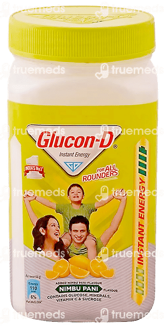 Glucon D Nimbu Pani Powder Jar 400 GM