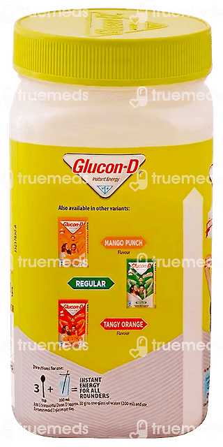 Glucon D Nimbu Pani Flavour Powder Jar 400gm