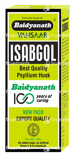 Baidyanath Vansaar Isabgol Psyllium Husk Powder 200gm