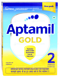 Aptamil Gold 2 From 6 To 12 Months Follow Up Formula Powder 400gm