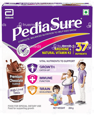 Pediasure Premium Chocolate Flavour Refill Powder 200gm