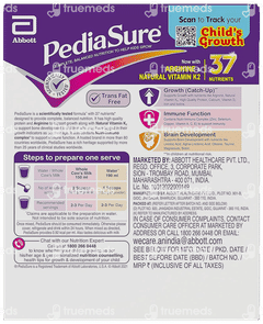 Pediasure Premium Chocolate Flavour Refill Powder 200gm