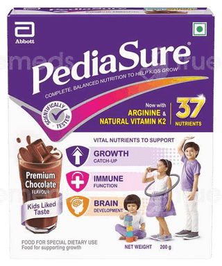Pediasure Premium Chocolate Flavour Refill Powder 200Gm